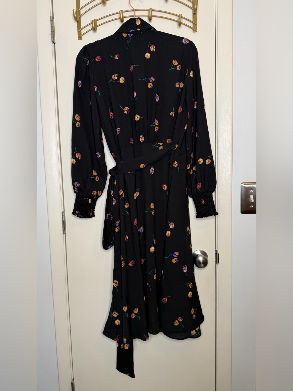CAbi Divine Floral Wrap Dress - Picture 8 of 8